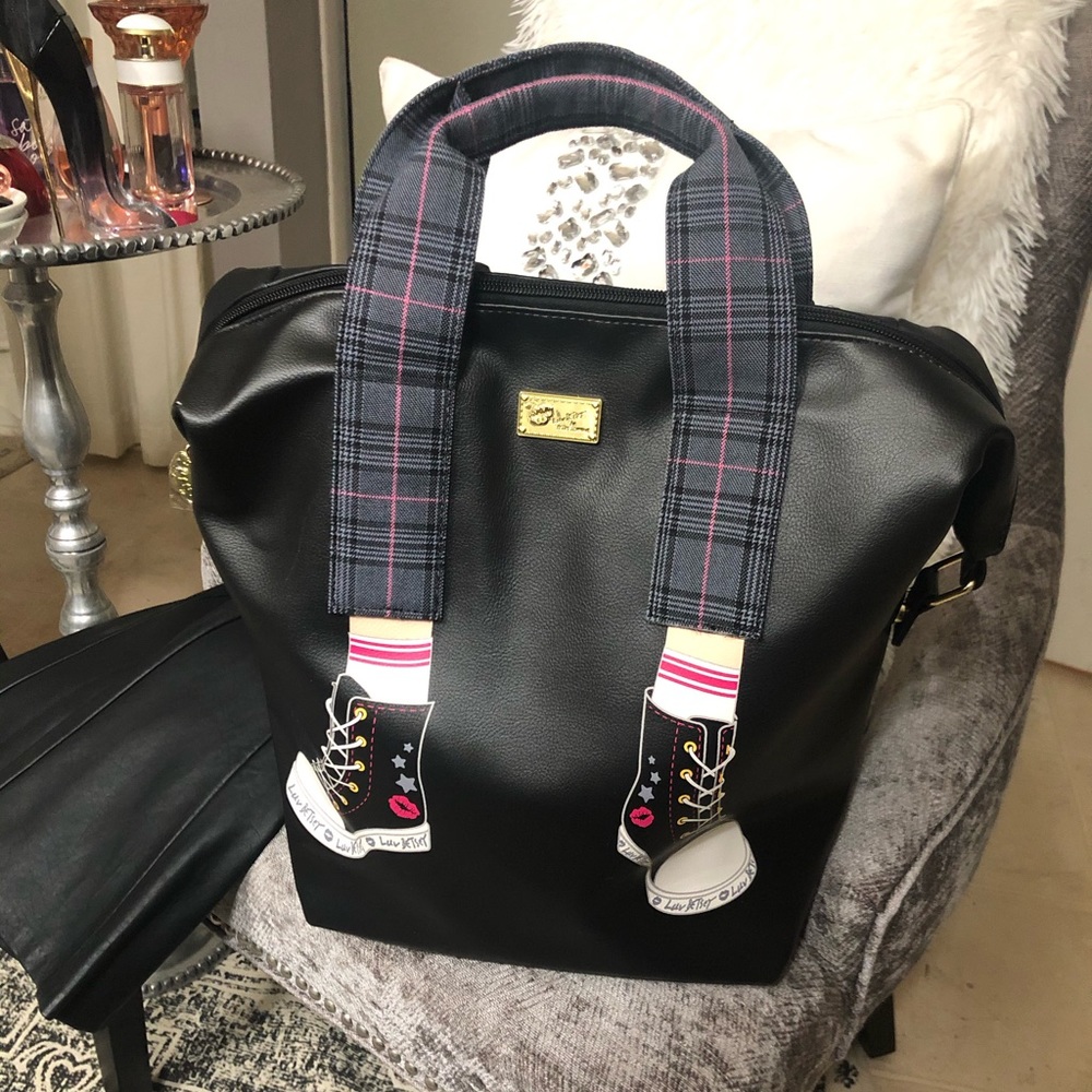 😍BETSY JOHNSON BACKPACK/TOTE🥰